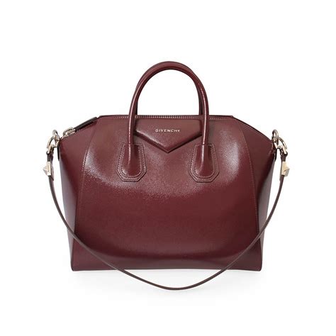 givenchy medium antigona oxblood